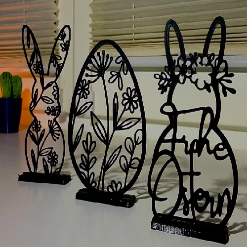 Easter Décor with Stand