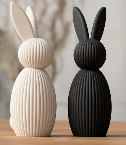 Minimalistic Bunny Decor