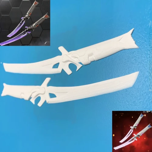 Deadly Duet: Apex Legends Inspired Dual Japanese Katanas