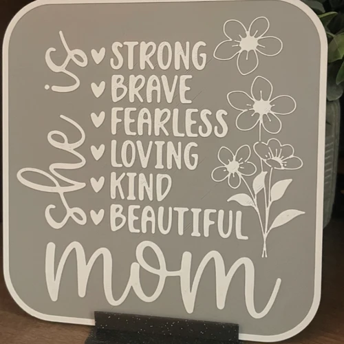 The Elegant Tribute: 3D Printed Mother’s Day Keepsake Display