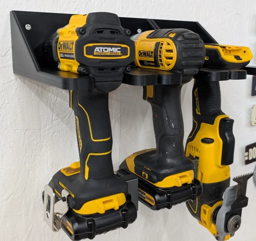 Pro-Series Modular Power Tool & Drill Holder – Heavy-Duty Wall Mount