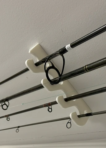 Universal Fishing Rod Wall Mount Holder