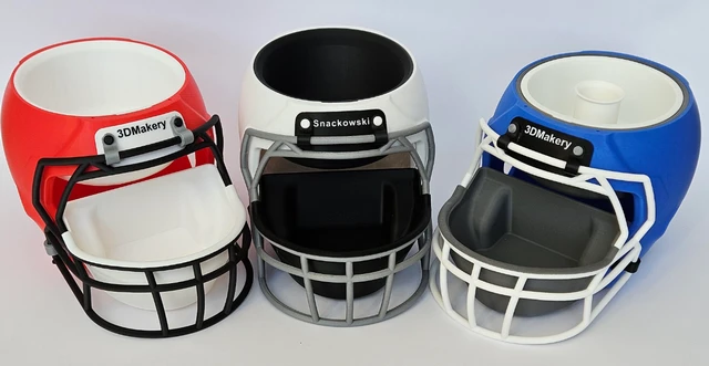 Game Day MVP:  Football Helmet Snack Bowl