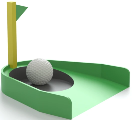 Pro-Series 3D Printed Precision Putting Cup