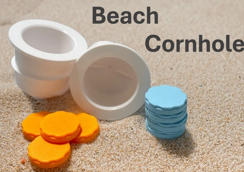 Sun & Sand: The Portable Beach Edition Cornhole Set