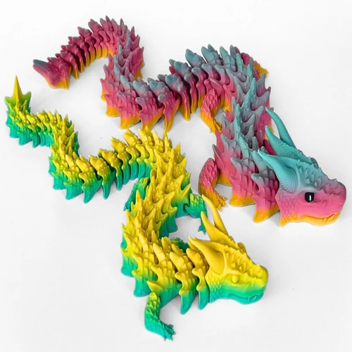 The Shadowcoil: Articulated Nocturnal Dragon