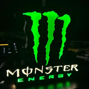 Unleash the Beast: Monster Energy LED Light Box