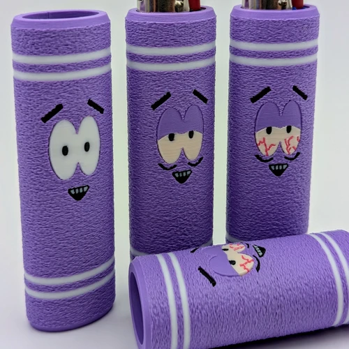The "Wanna Get High?" 3D-Printed Bloodshot Towelie Lighter Sleeve